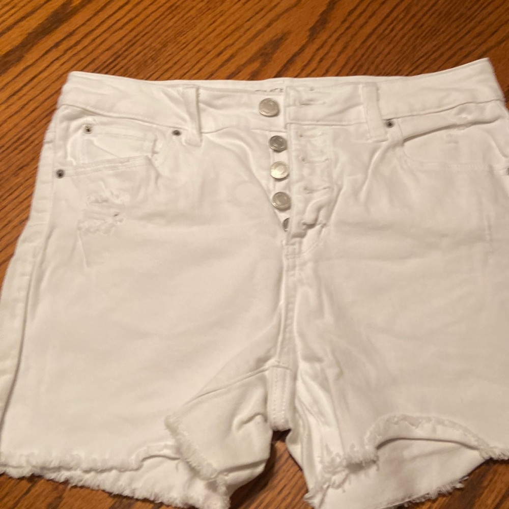 Time and true whit Jean shorts